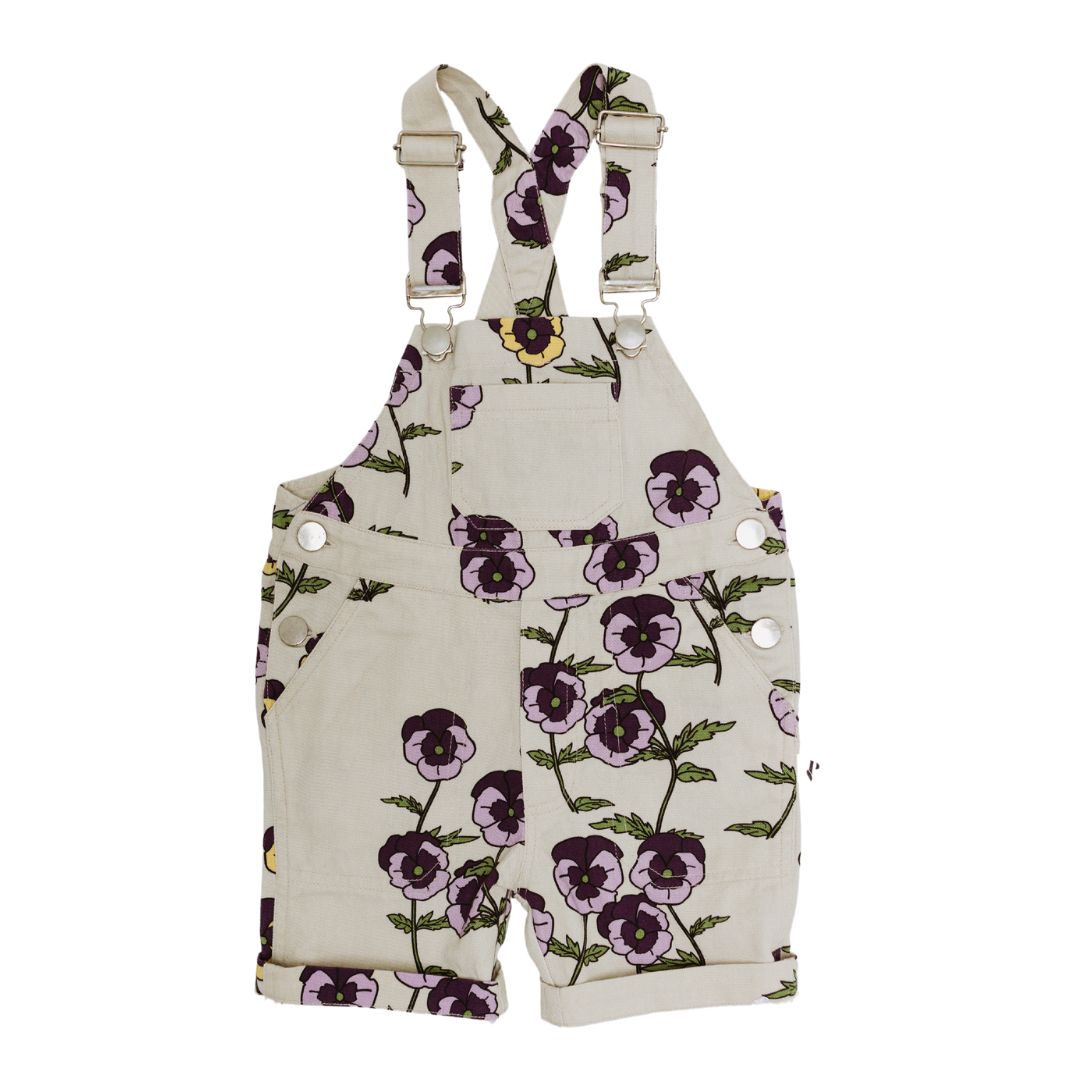 Overalls - Pansies
