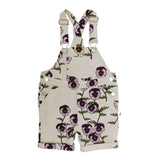 Overalls - Pansies