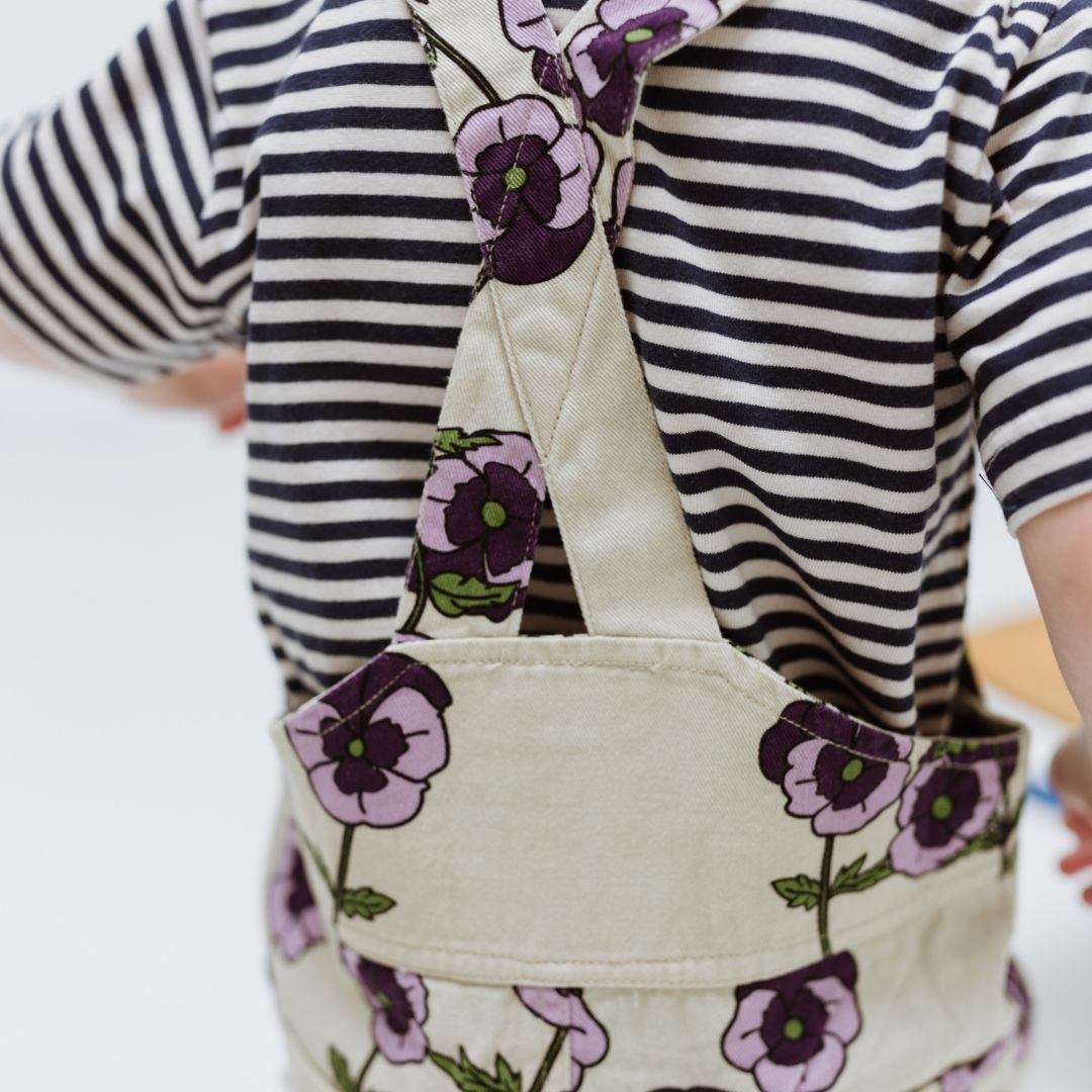 Overalls - Pansies