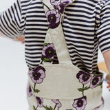 Overalls - Pansies