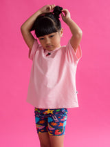 Bike Shorts - Sticker Book Print