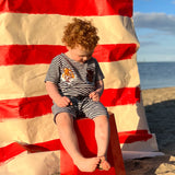 Classic Tee - Stripe with Tigers