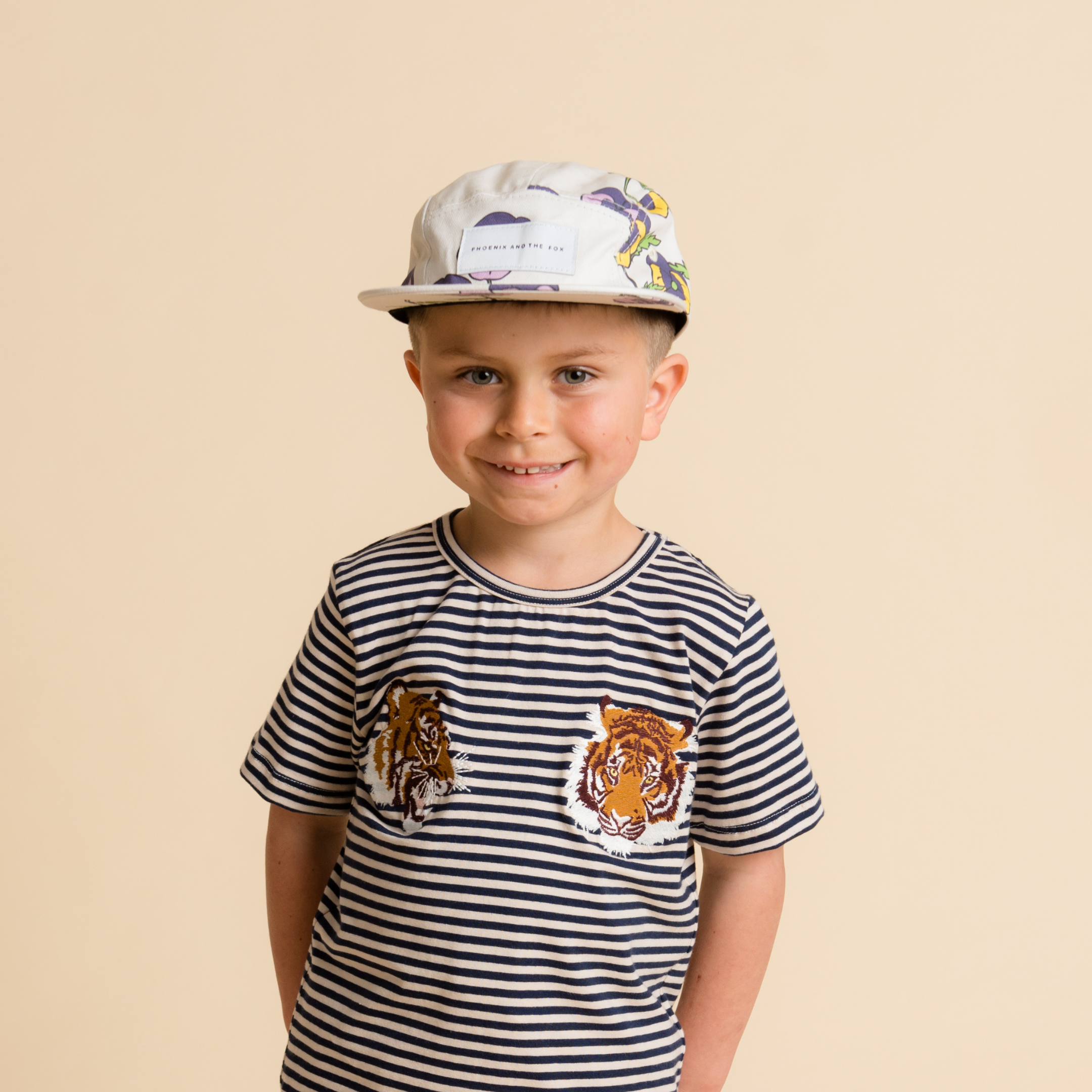 Limited Edition Five Panel Cap - Pansies