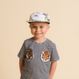 Limited Edition Five Panel Cap - Pansies