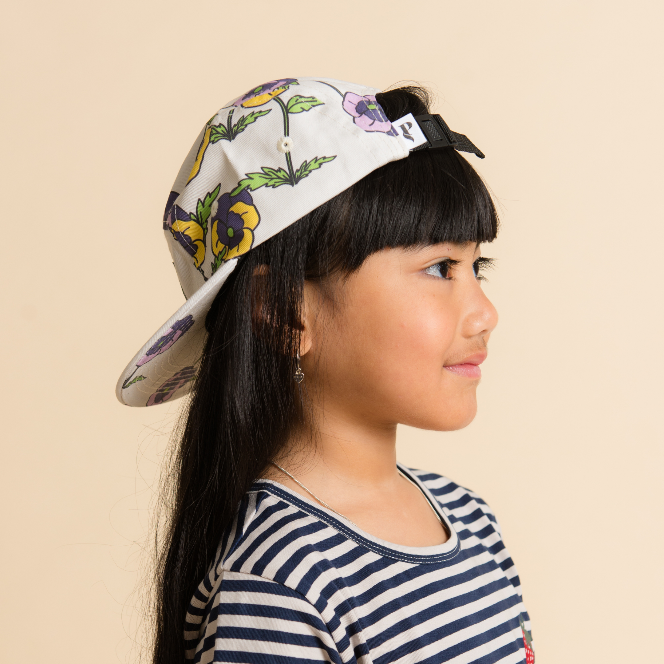 Limited Edition Five Panel Cap - Pansies