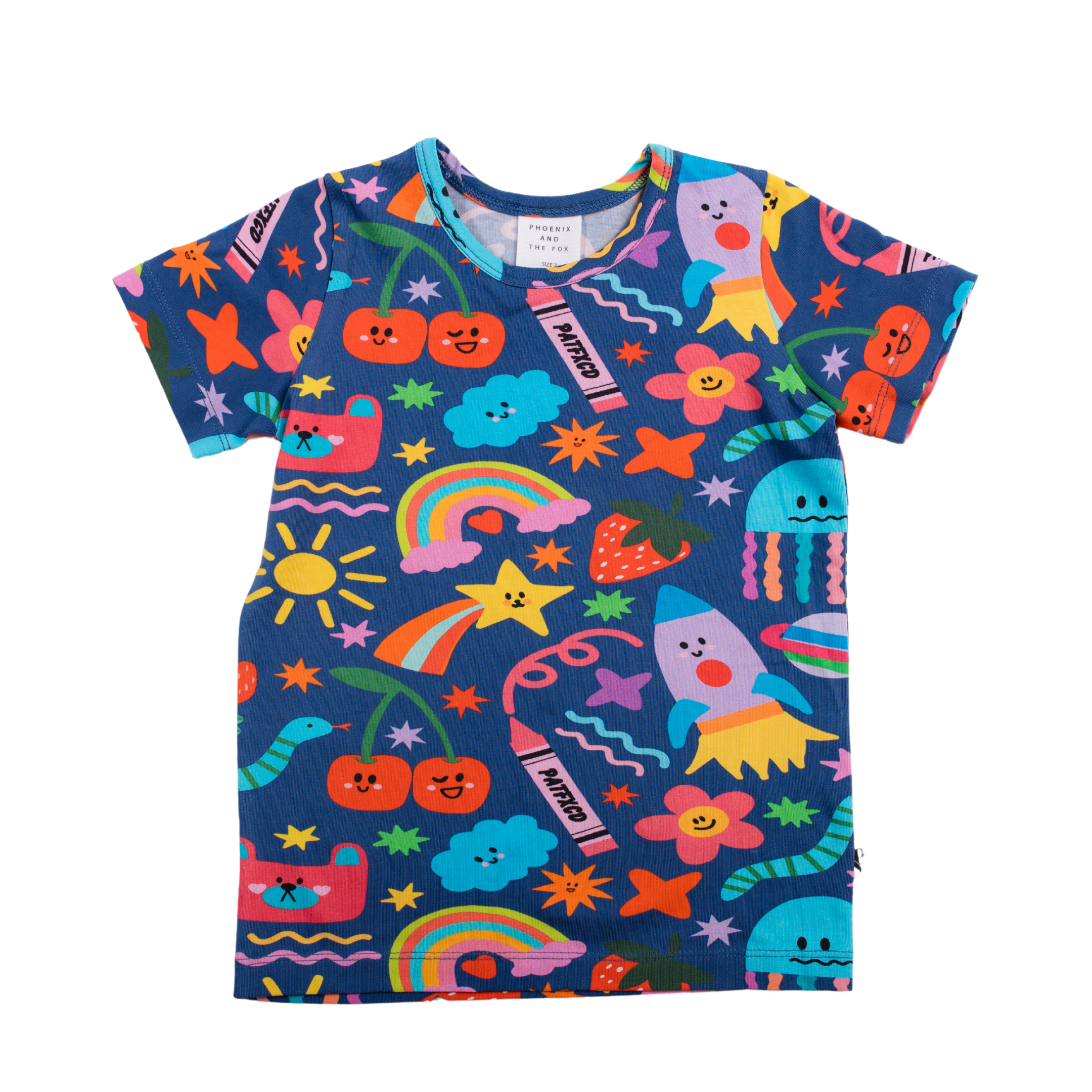 Classic Tee - Sticker Book Print