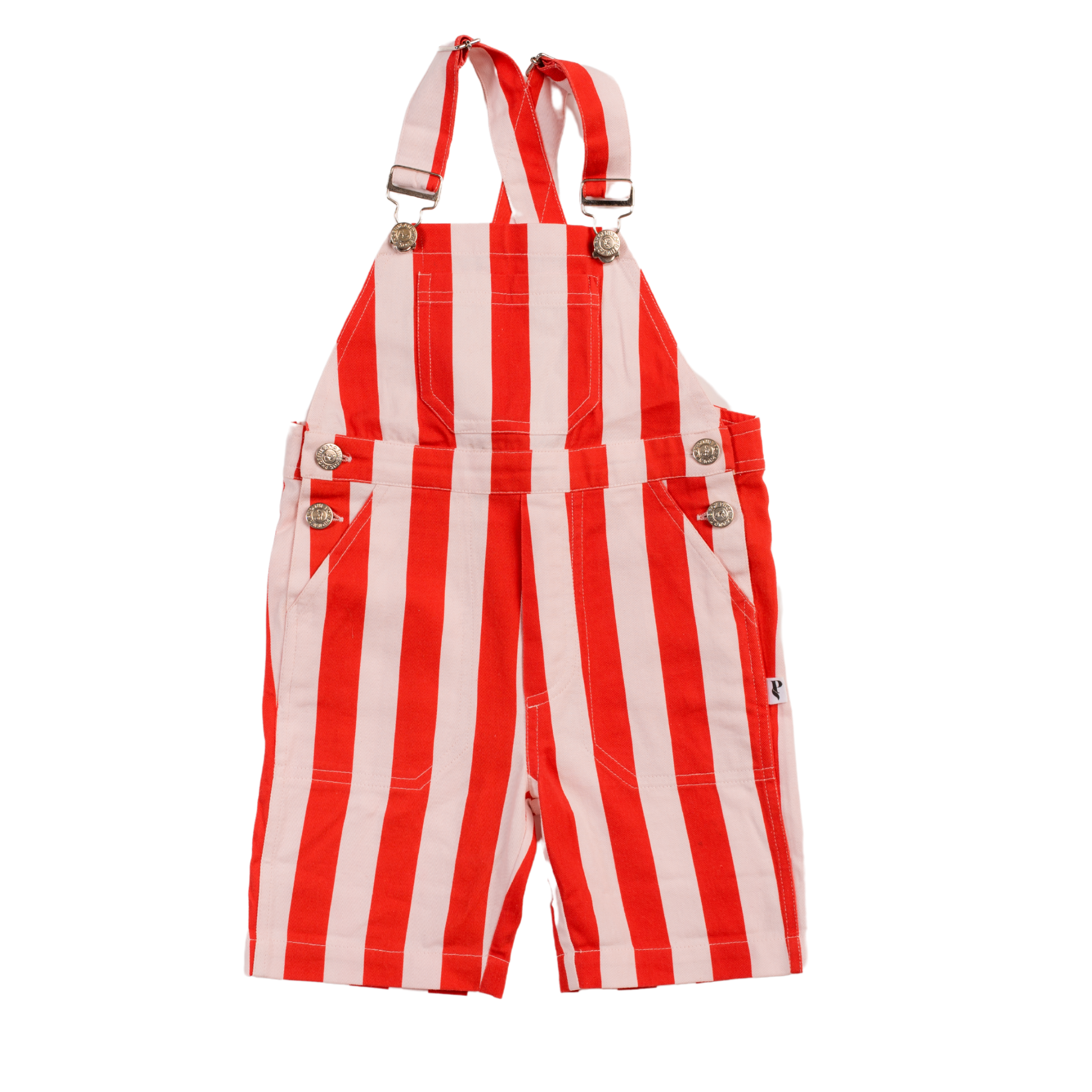 Overalls - Circus Stripe