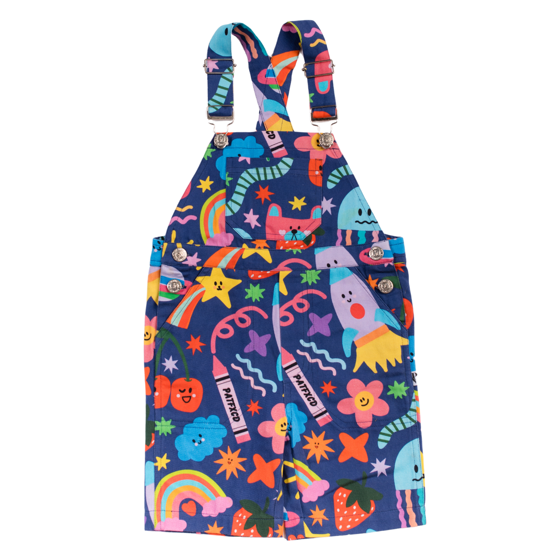 Overalls - Sticker Book Print