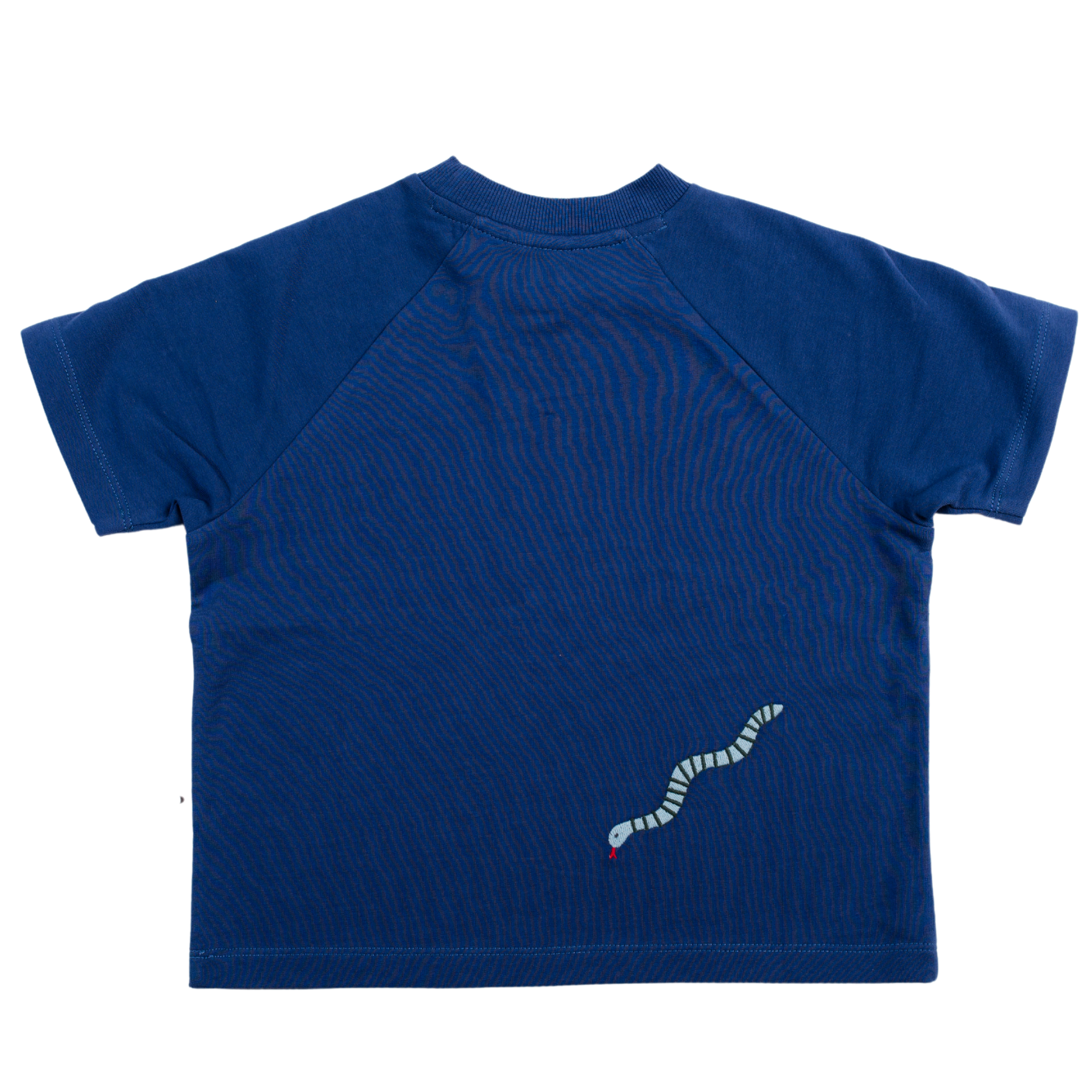 Raglan Boxy Tee - Navy
