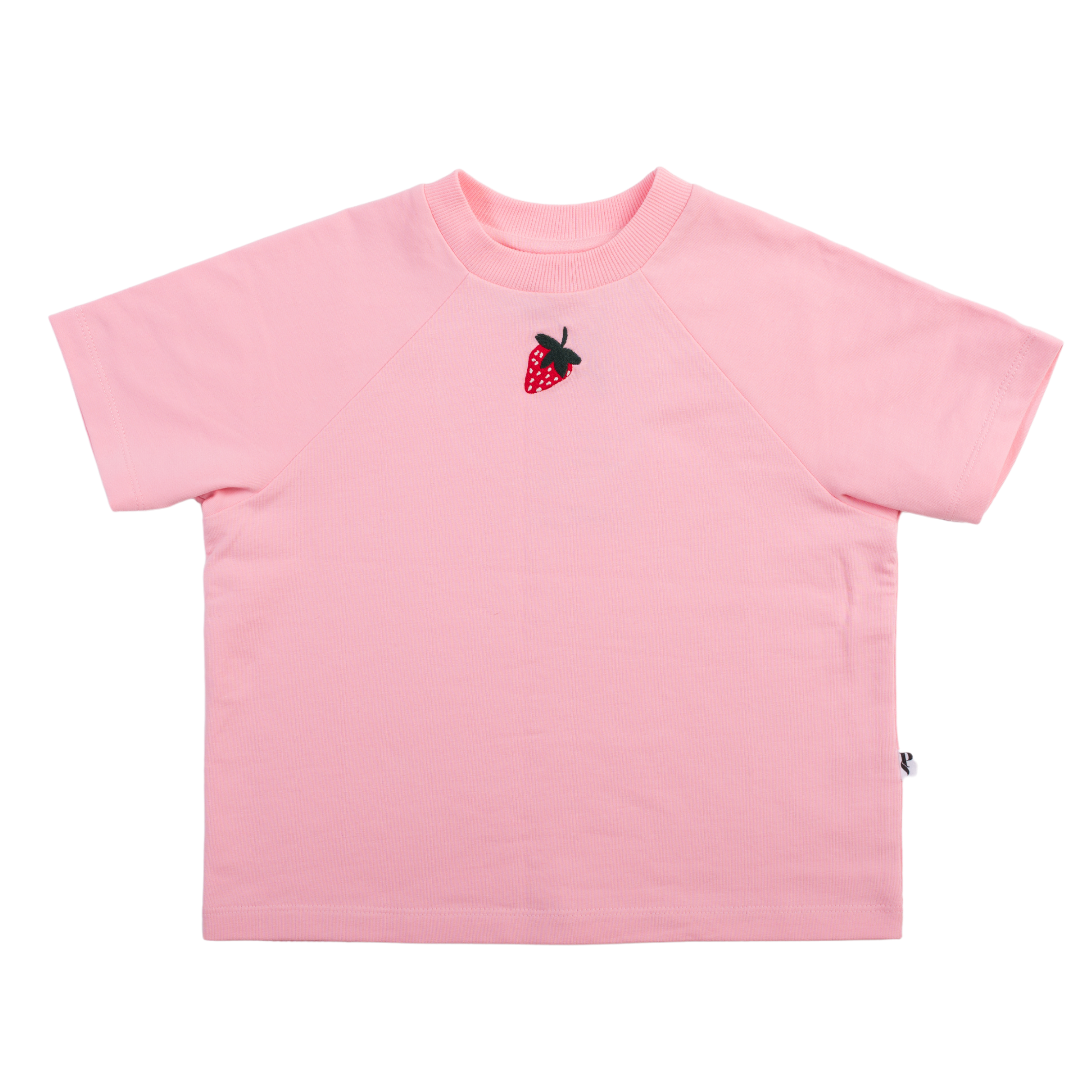 Raglan Boxy Tee - Pink
