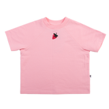 Raglan Boxy Tee - Pink