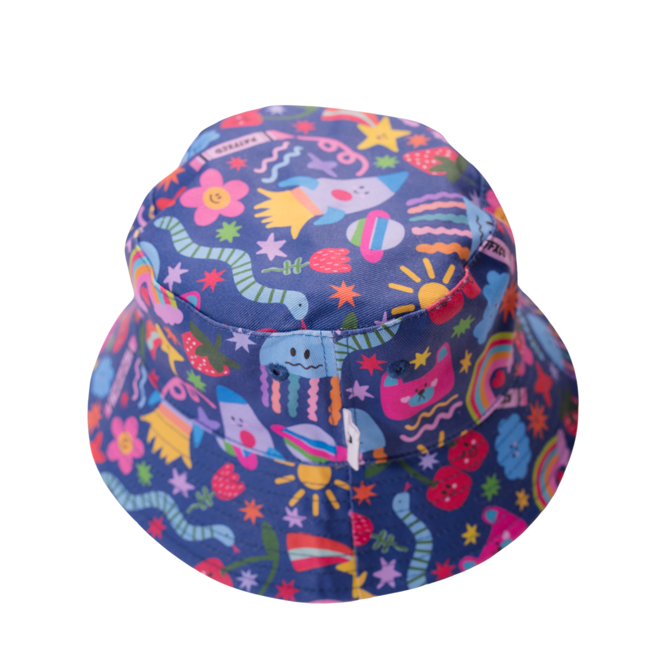 Bucket Hat - Stickers & Stripes