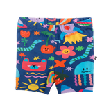 Bike Shorts - Sticker Book Print
