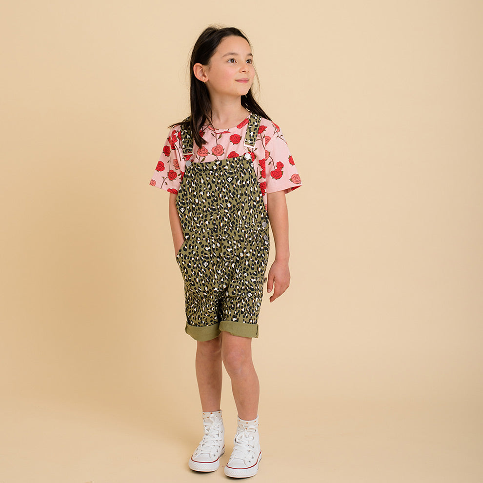 Overalls - Jungle Leopard